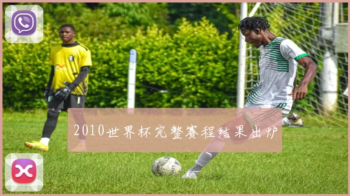 2010世界杯完整赛程结果出炉