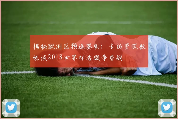 揭秘欧洲区预选赛制：专访资深教练谈2018世界杯名额争夺战